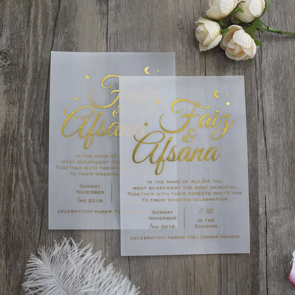 wedding card